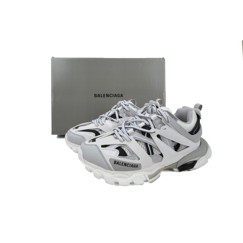 EM Sneakers Balenciaga Track Sneaker White Gray Black(Without LED)