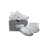 EM Sneakers Balenciaga Track Sneaker White Grey Silver(Without LED)