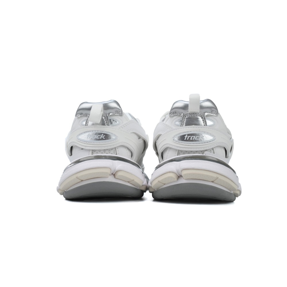 EM Sneakers Balenciaga Track Sneaker White Grey Silver(Without LED)