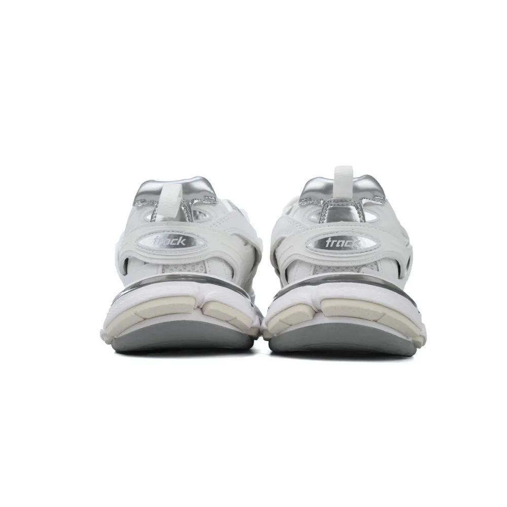 EM Sneakers Balenciaga Track Sneaker White Grey Silver(Without LED)