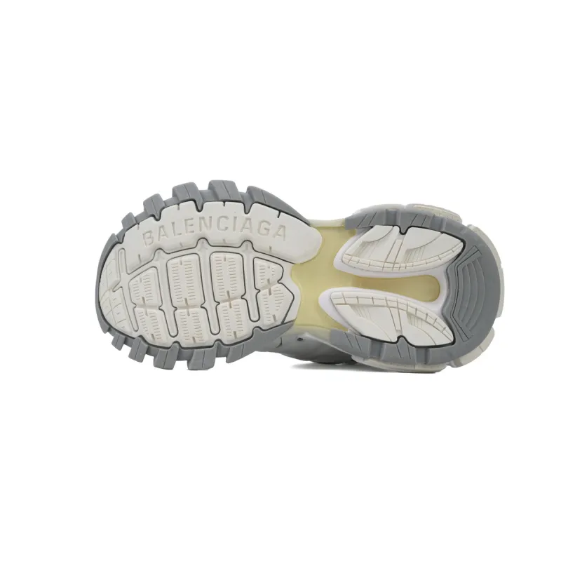 EM Sneakers Balenciaga Track Sneaker White Grey Silver(Without LED)