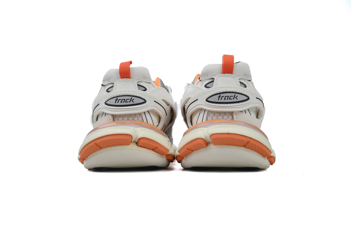 EM Sneakers Balenciaga Track Sneaker White Orange(Without LED)