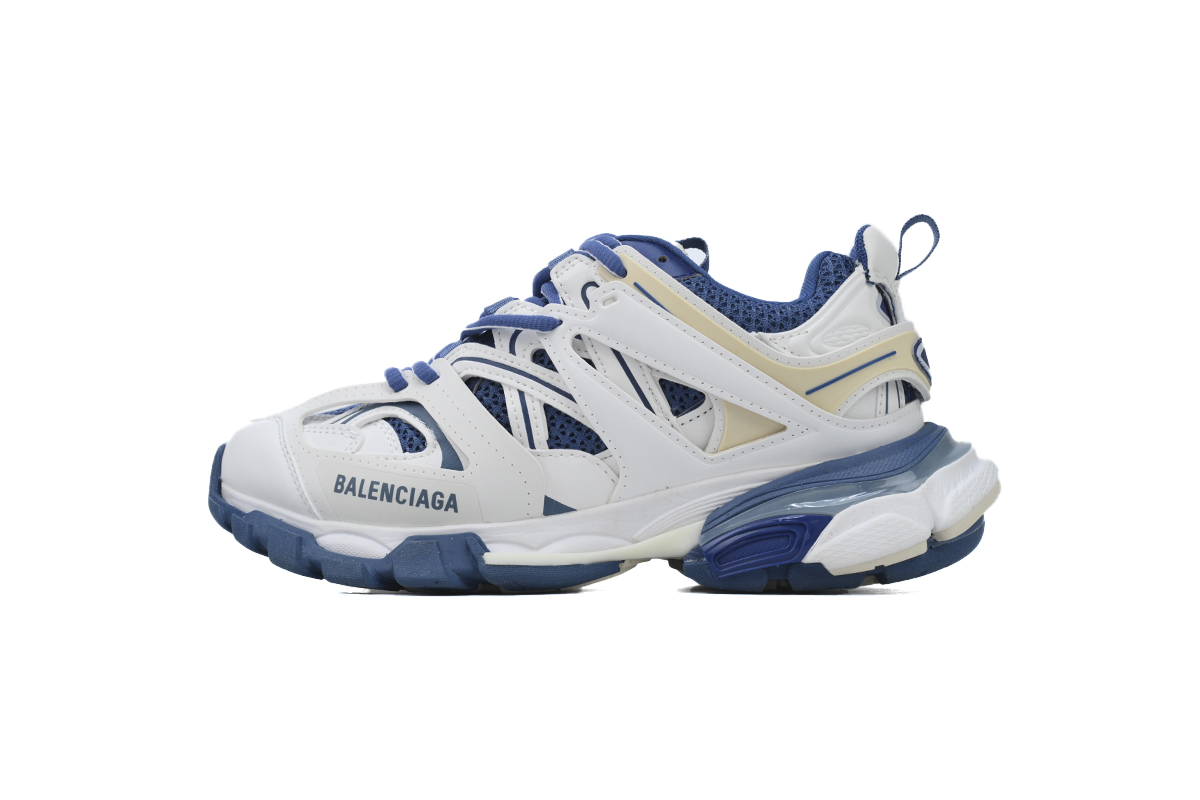EM Sneakers Balenciaga Track White Blue(Without LED)