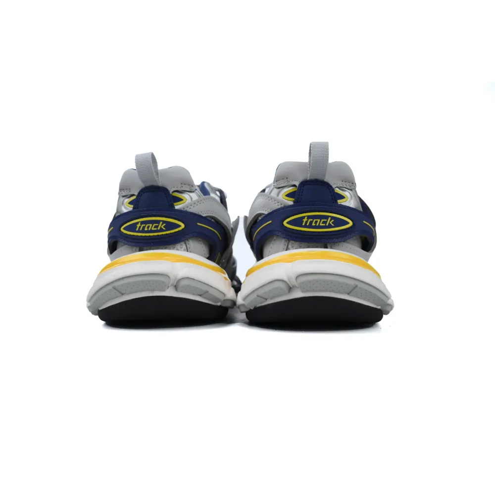 EM Sneakers Balenciaga Track Sneaker Grey Yellow Blue(Without LED)