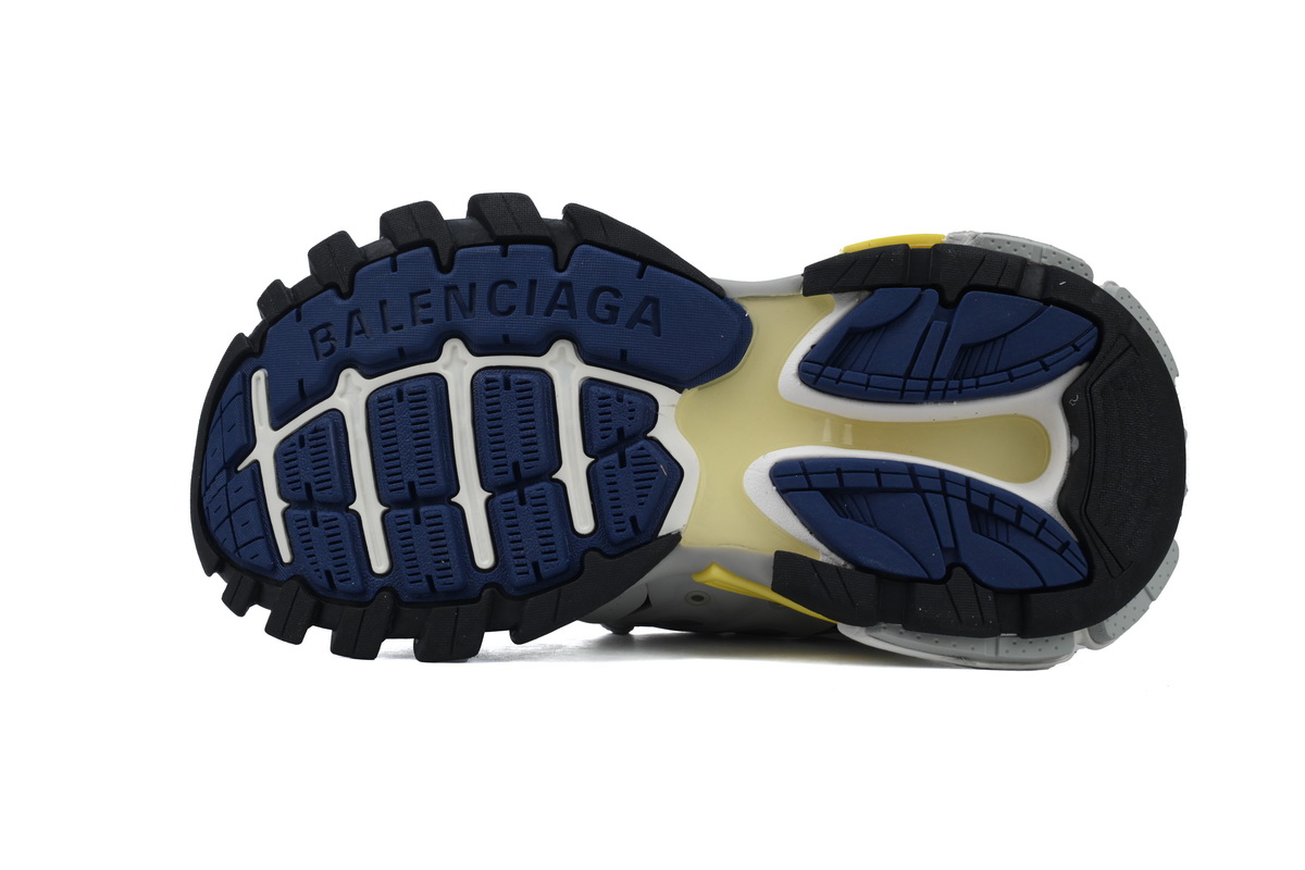 EM Sneakers Balenciaga Track Sneaker Grey Yellow Blue(Without LED)