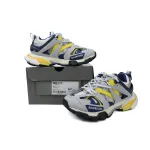 EM Sneakers Balenciaga Track Sneaker Grey Yellow Blue(Without LED)