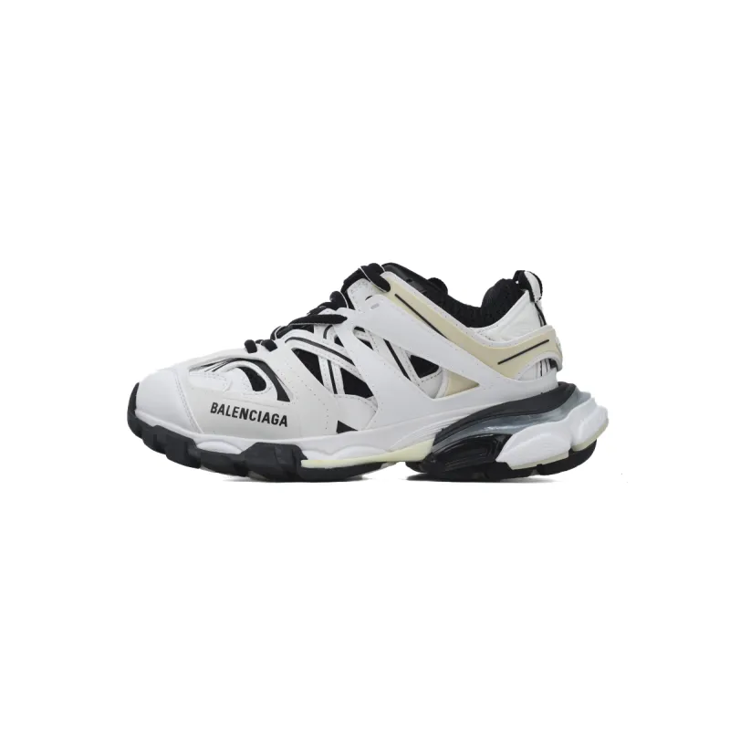 EM Sneakers Balenciaga Track Sneaker White Black(Without LED)