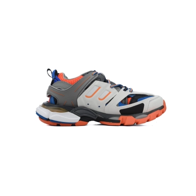 EM Sneakers Balenciaga Track Sneaker White Blue Orange(Without LED) 02