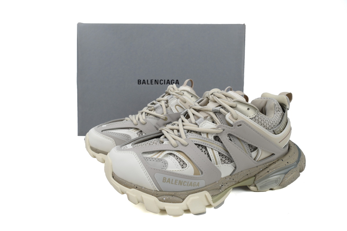 EM Sneakers Balenciaga Track Sneaker White Gray(Without LED)