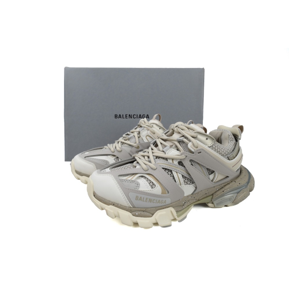 EM Sneakers Balenciaga Track Sneaker White Gray(Without LED)