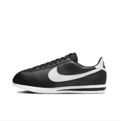 EM Sneakers Nike Cortez Basic Black White (2023) 01