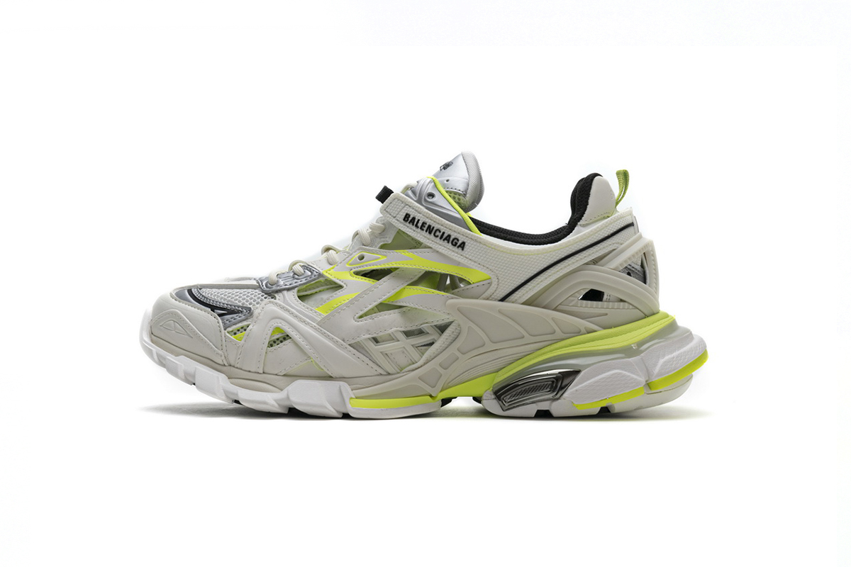 EM Sneakers Balenciaga Track 2 Sneaker White Fluo Yellow