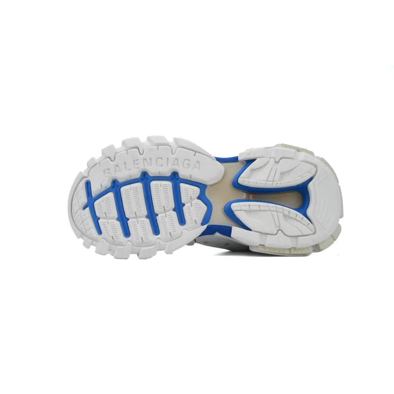 EM Sneakers Balenciaga Track Sneaker White Grey Blue(Without LED)