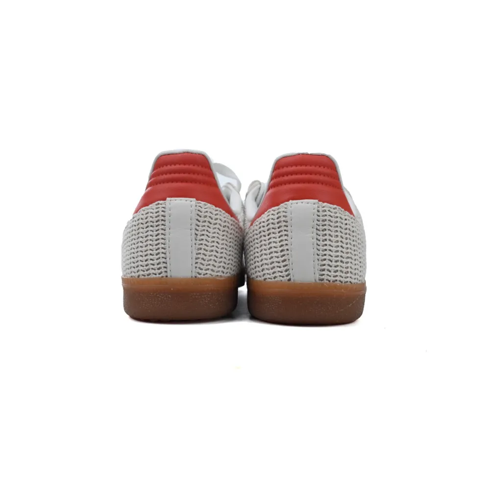 EM Sneakers adidas Samba OG Crystal White Preloved Red