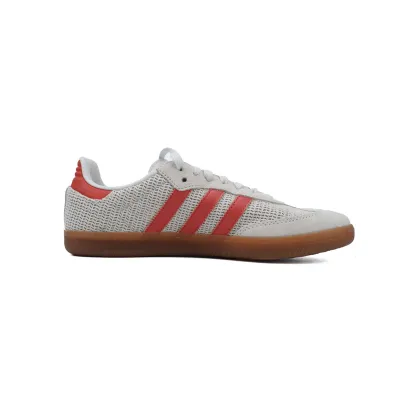 EM Sneakers adidas Samba OG Crystal White Preloved Red 02