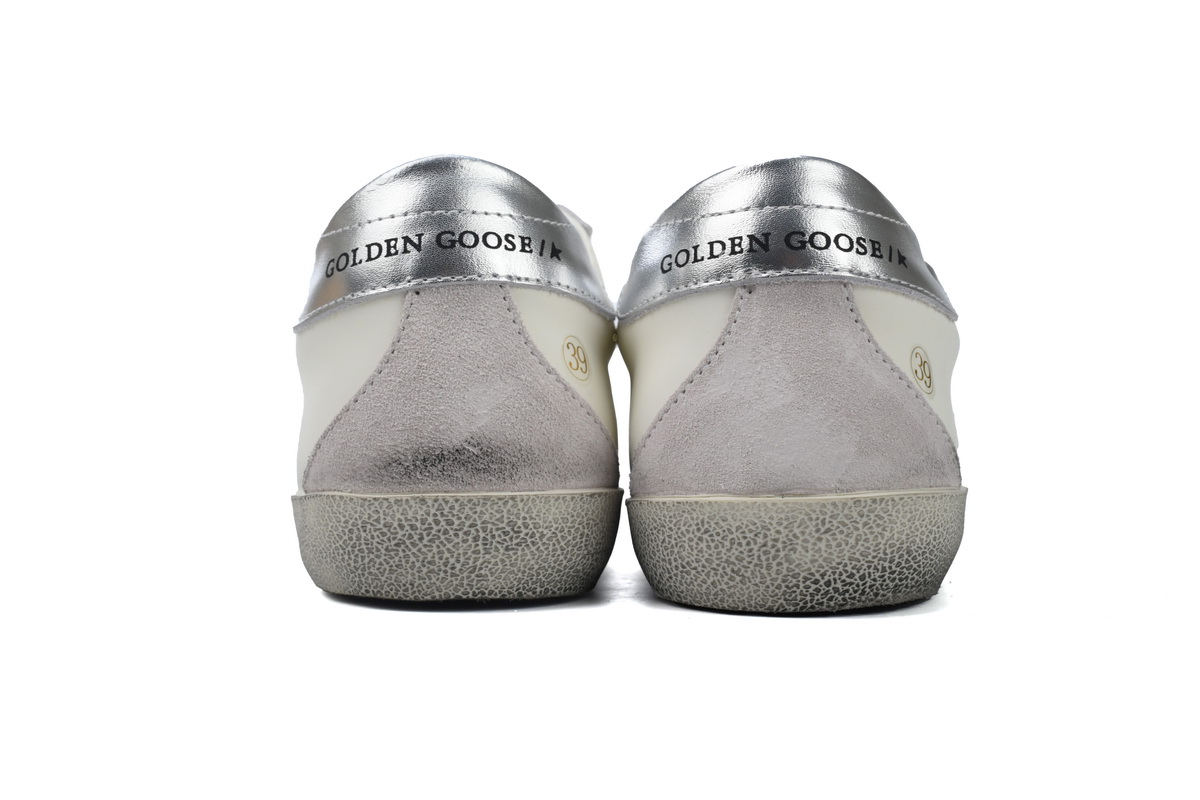 EM Sneakers Golden Goose Super Star 'Silver Heel'