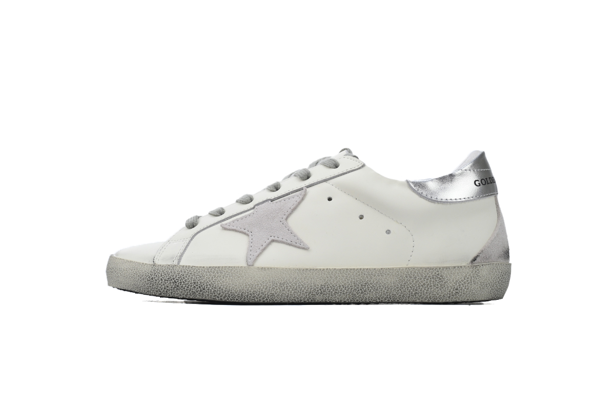 EM Sneakers Golden Goose Super Star 'Silver Heel'