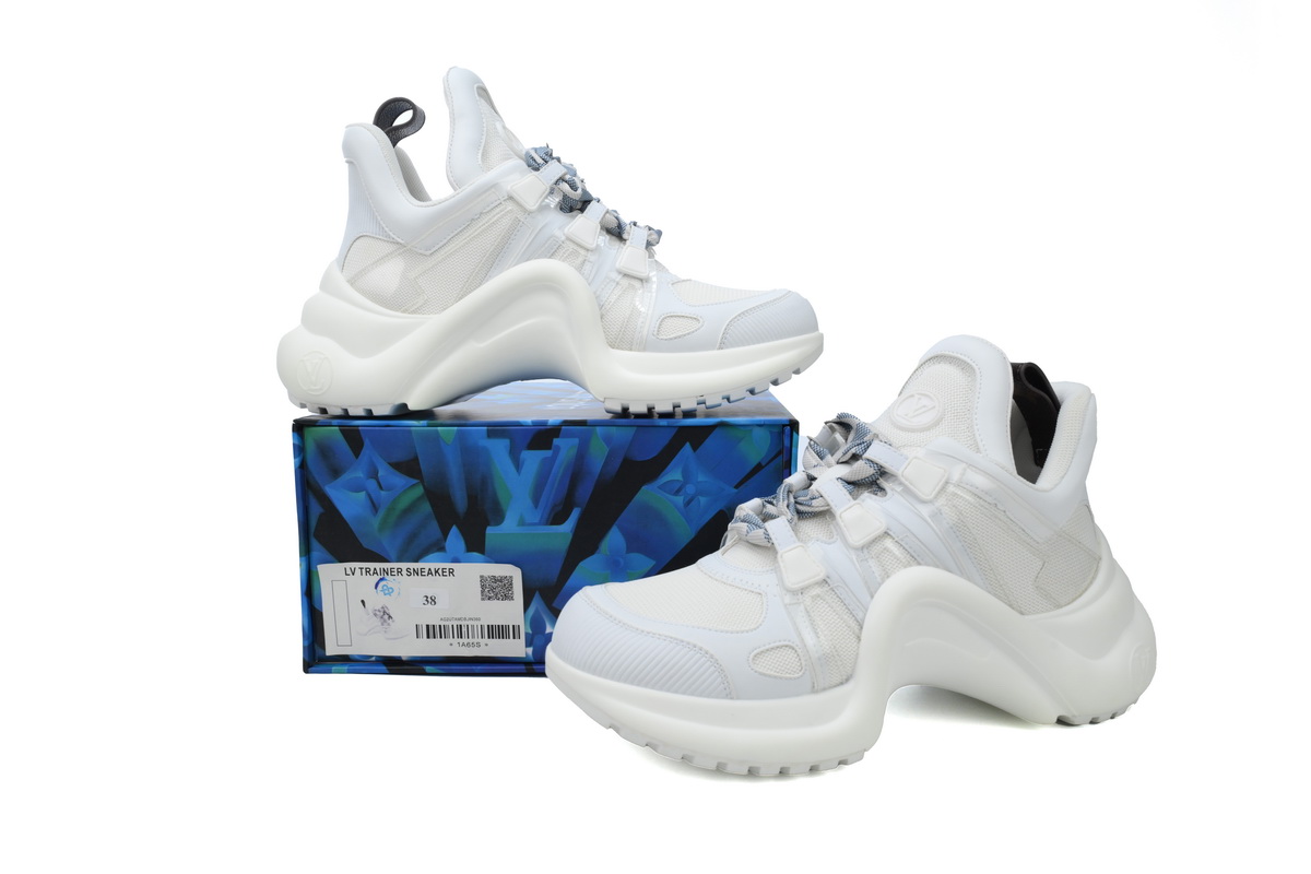 EM Sneakers Louis Vuitton Archlight Sneakers All White