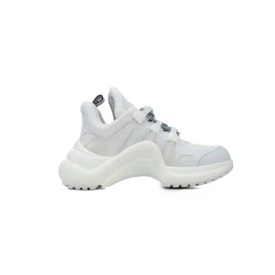 EM Sneakers Louis Vuitton Archlight Sneakers All White 02