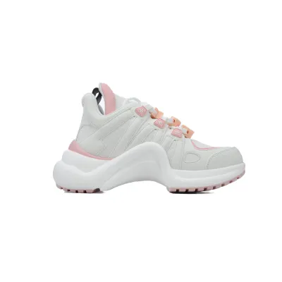 EM Sneakers Louis Vuitton Archlight Sneakers Pink Buttons 02