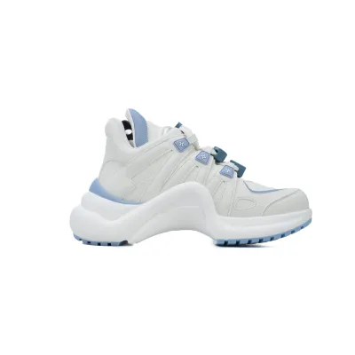 EM Sneakers Louis Vuitton Archlight Sneakers White and Blue 02