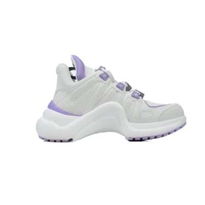 EM Sneakers Louis Vuitton Archlight Sneakers White and Purple 02