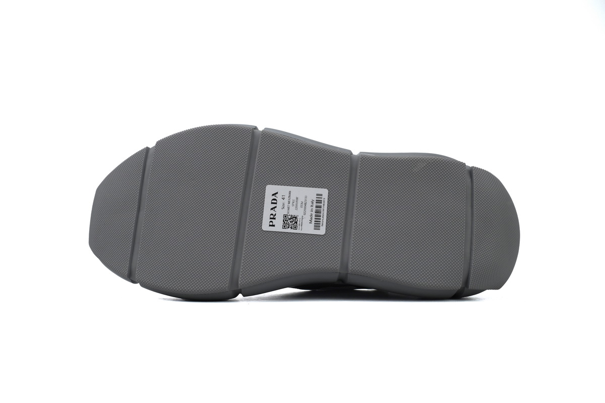 EM Sneakers Prada Sneakers Grey White