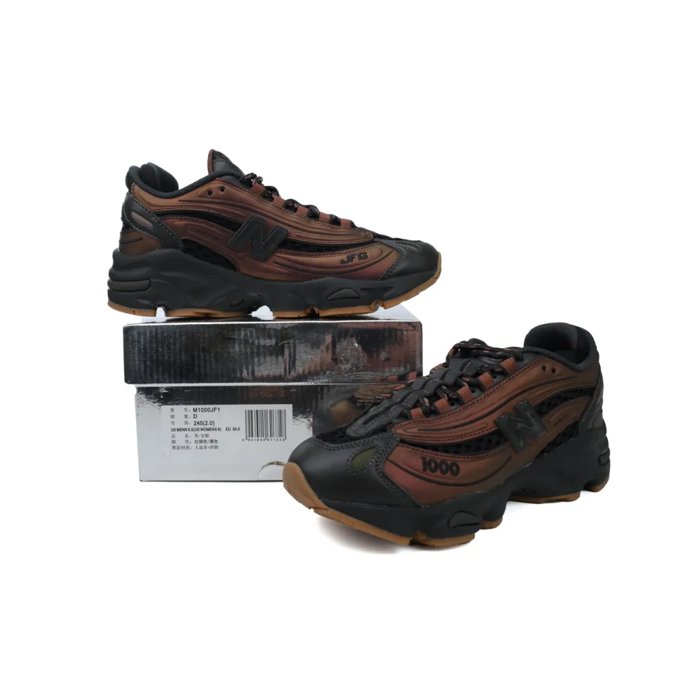 EM Sneakers New Balance 1000 Joe Freshgoods When Things Were Pure Black Ice
