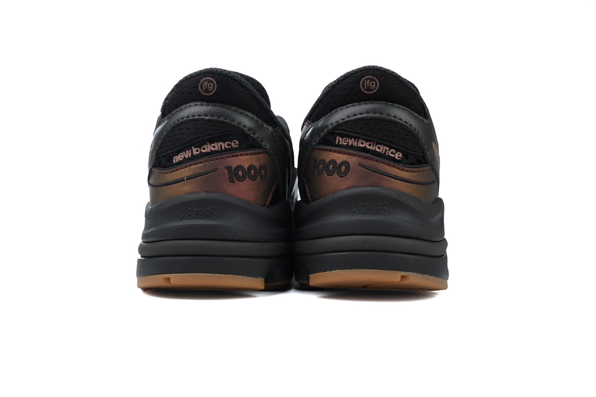 EM Sneakers New Balance 1000 Joe Freshgoods When Things Were Pure Black Ice