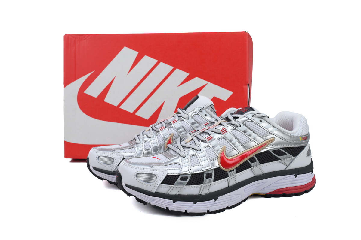 EM Sneakers Nike P-6000 CNPT Metallic Silver Red