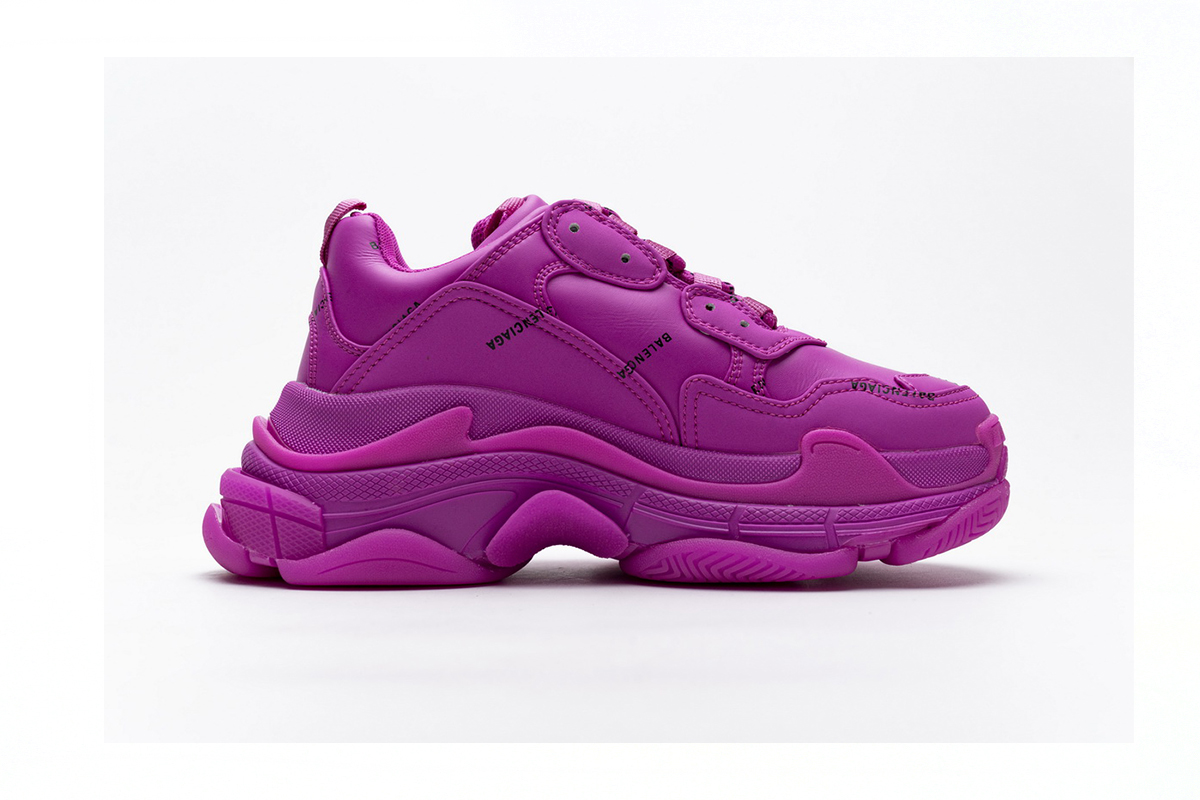 EM Sneakers Balenciaga Triple S Letter Pulm Powder