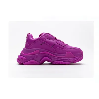 EM Sneakers Balenciaga Triple S Letter Pulm Powder 02