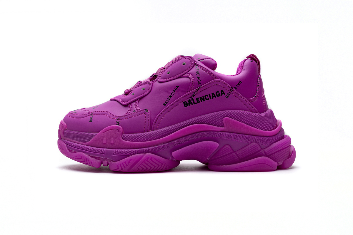 EM Sneakers Balenciaga Triple S Letter Pulm Powder