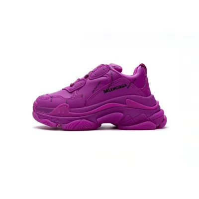 EM Sneakers Balenciaga Triple S Letter Pulm Powder 01