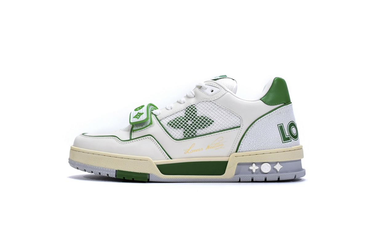 EM Sneakers Louis Vuitton Trainer White Green