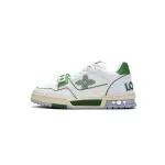EM Sneakers Louis Vuitton Trainer White Green