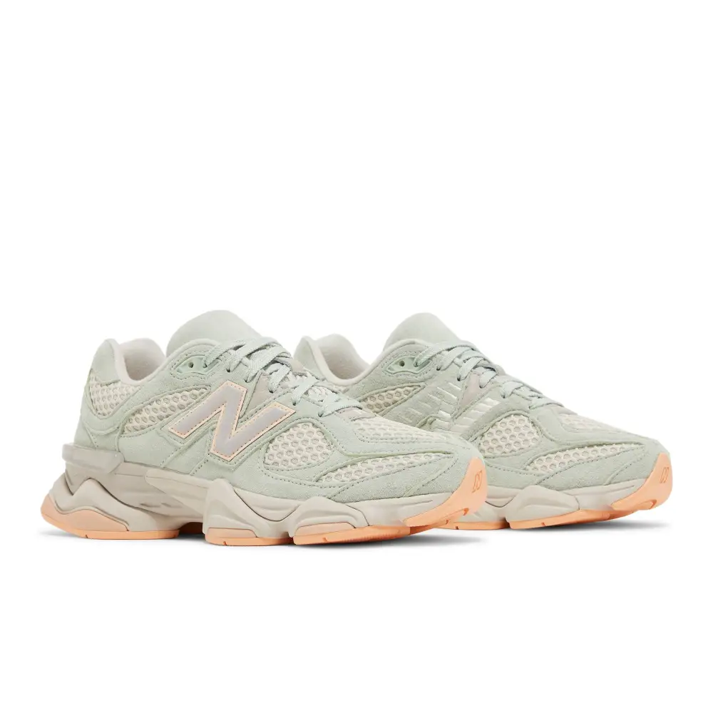 EM Sneakers New Balance 9060 The Whitaker GroupMissing Pieces Silver Moss Green Classickicks