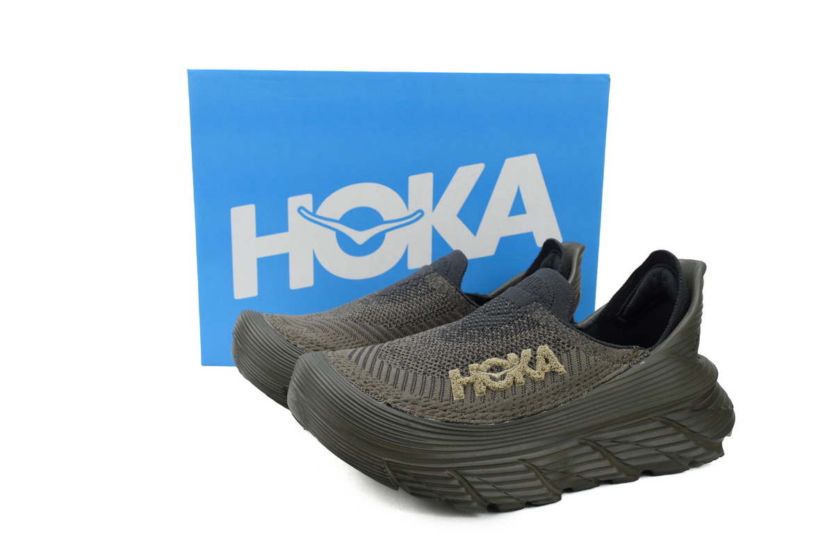 EM Sneakers Hoka Restore TC 'Dark Olive'