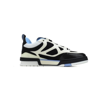 EM Sneakers Louis Vuitton LV Skate Sneaker Black Blue 02