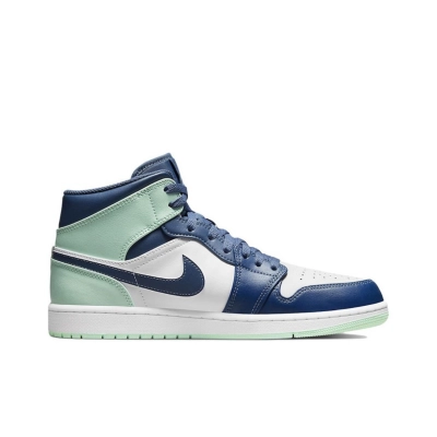 EM Sneakers Jordan 1 Mid Mystic Navy Mint Foam White 02