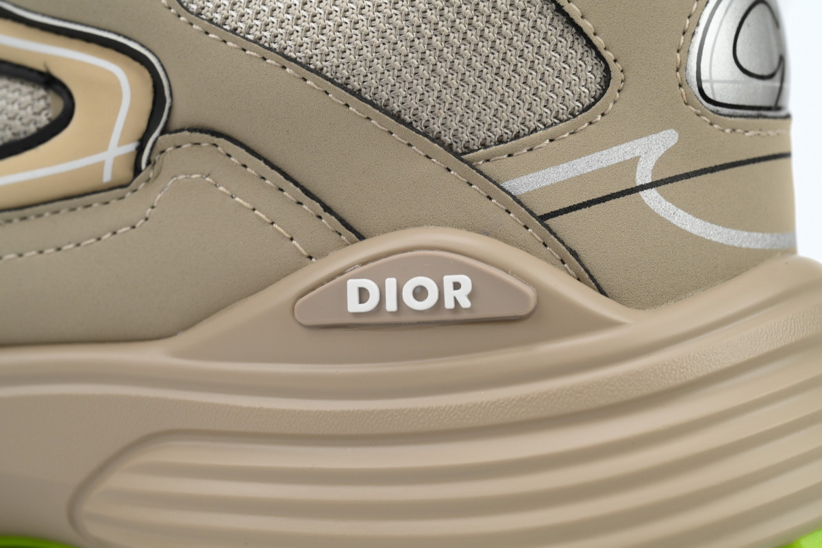 EM Sneakers Dior B30 Beige Mesh Technical Fabric