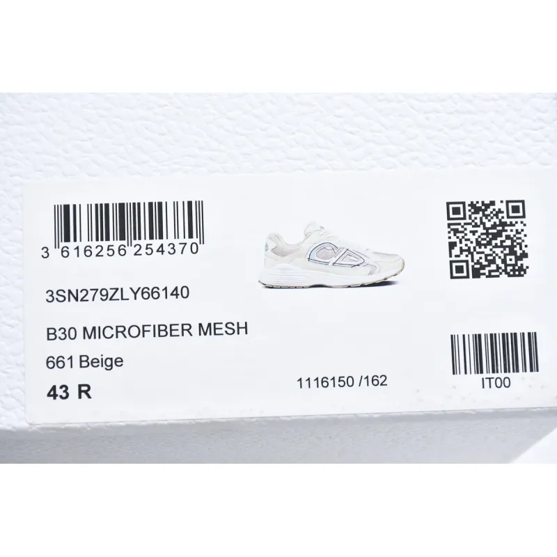 EM Sneakers Dior B30 Cream White