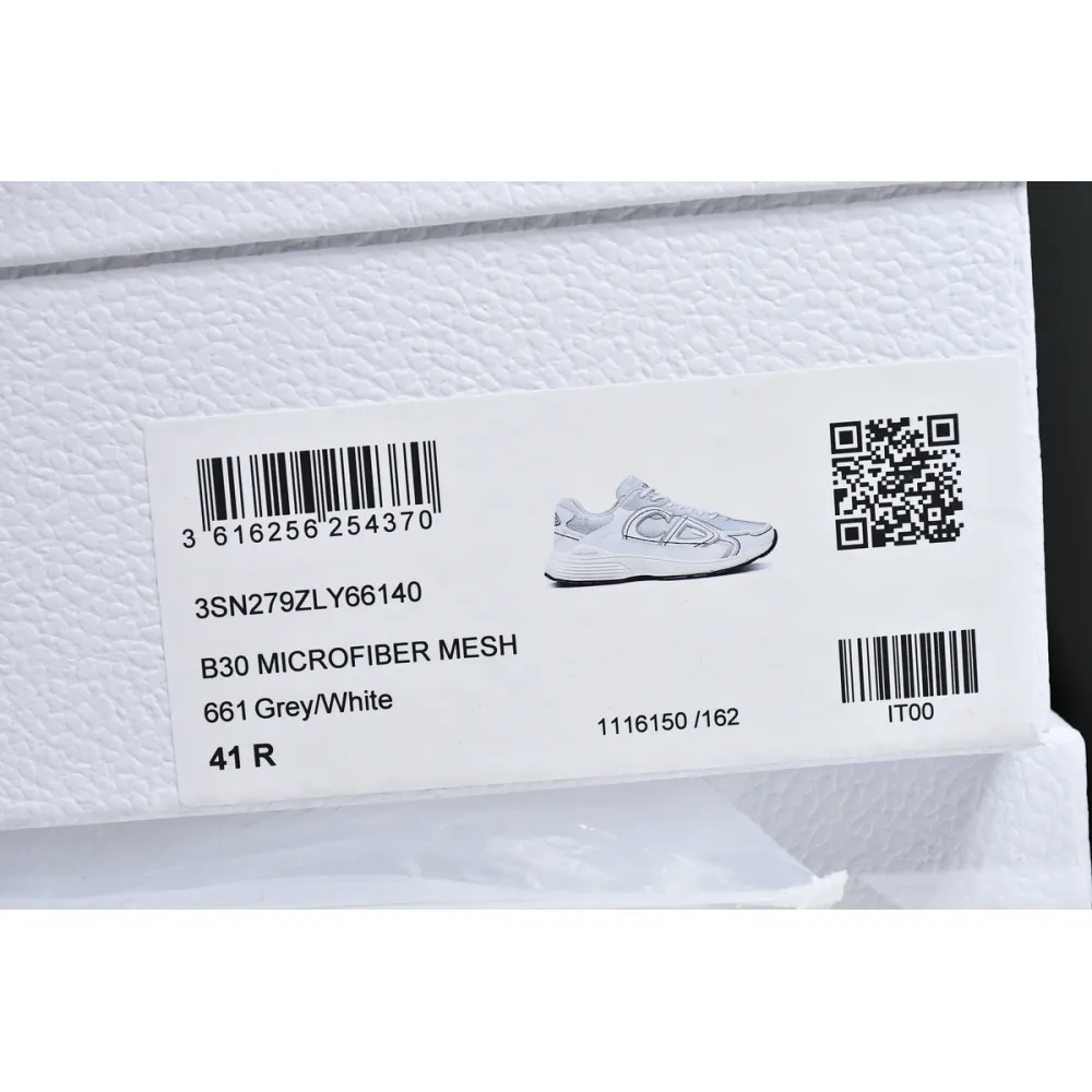 EM Sneakers Dior B30 Gray White