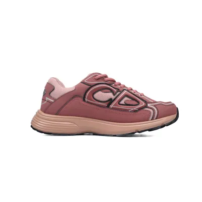 EM Sneakers Dior B30 Microfiber Mesh Brown Red  02
