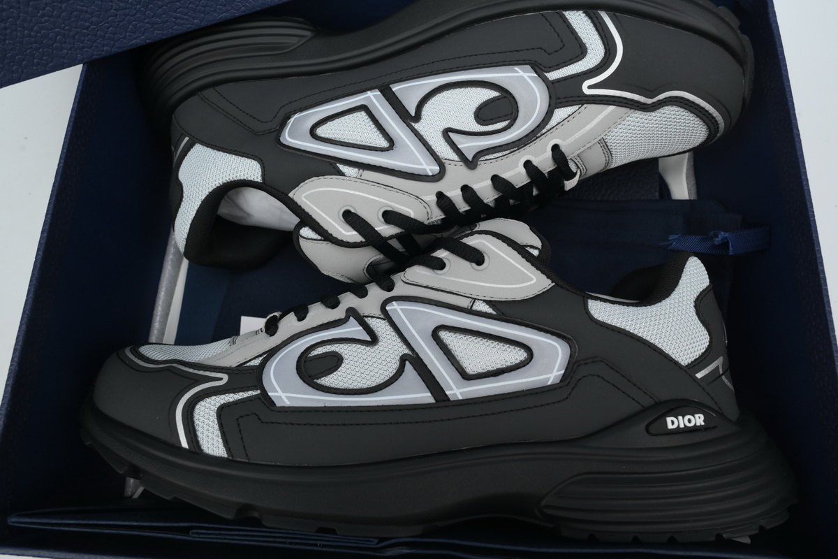 EM Sneakers Dior B30 Reflective CD30 Grey Anthracite