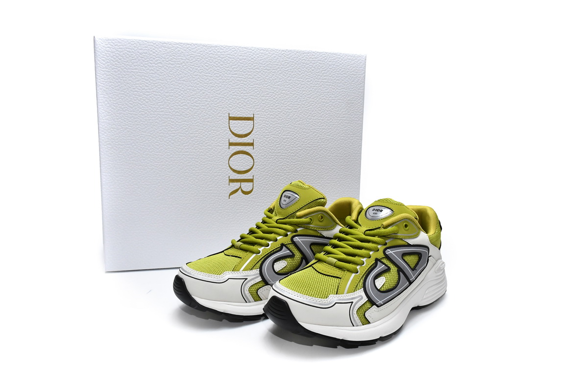 EM Sneakers Dior B30 Yellow and White