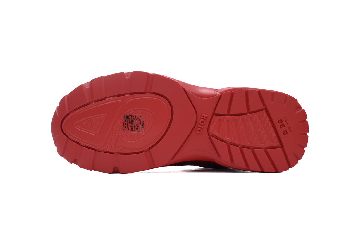 EM Sneakers Dior B30 x Stone Island Sneaker Red