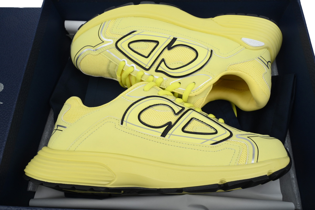 EM Sneakers Dior B30 x Stone Island Sneaker Yellow 