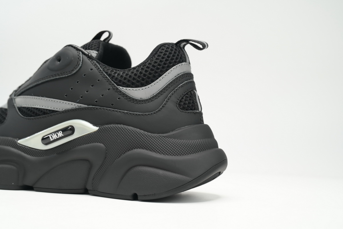 EM Sneakers Dior B22 Black Silver 
