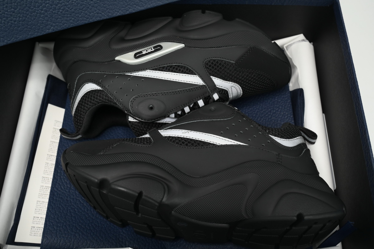 EM Sneakers Dior B22 Black Silver 